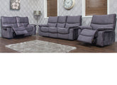 Emilio Grey Reclining Armchair